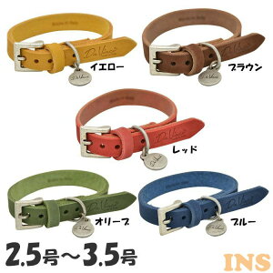 Pelle ingrassata colorata collariJ[hU[J[j LDV101 p {v J[ 킢 _炩 CX^ kobNU[ nuT C^A 2.5 3 3.5 CG[ uE bh I