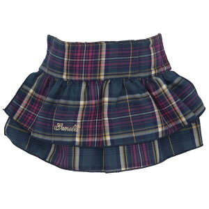 ジェメリ ペットウェア 可愛い LGW103 クラシカルチェックマナースカート Gemelli 犬 服 マナースカート マナーベルト おしゃれ おむつ 犬用 スカート かわいい お出かけ XS S M ベージュ ダークグ