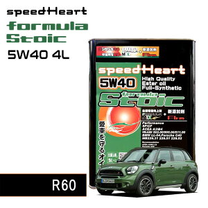 ~j MINI R60 IC Xs[hn[g Speed Heart Fomula Stoic 5w-40 4L  ~j NXI[o[ BMW J[pi