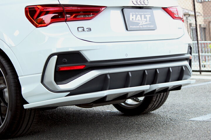 楽天市場】アウディ Q3【AUDI Q3】 SportsBack リア ディフューザー 