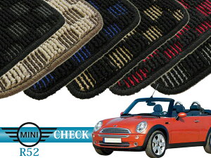 BMW mini R52 tA}bg (check) I[_[Ch J[}bg O4Zbg MINI r52 ԓp