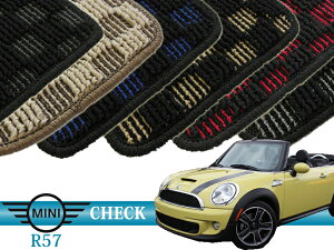 BMW mini R57 tA}bg (check) I[_[Ch J[}bg O4Zbg MINI r57 ԓp