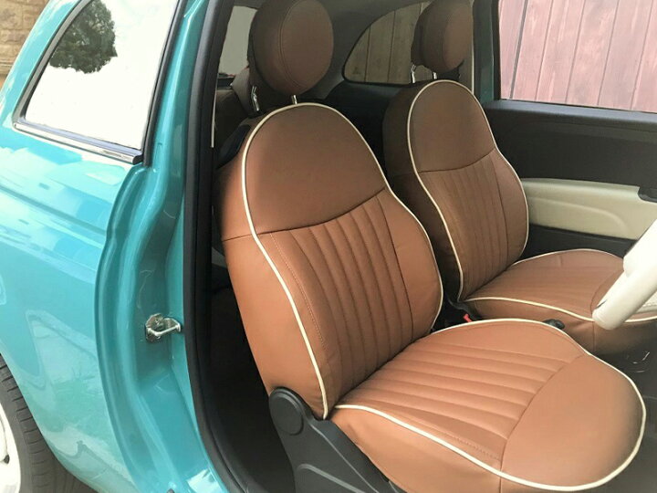 楽天市場】FIAT 500 専用 CABANA オーダーメイドシートカバー SALONE  