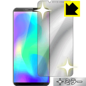 Mirror Shield CUBOT X19 (�O�ʂ̂�) ���{�� ���А�������
