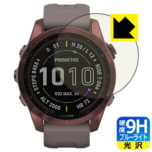 9H���d�x�y �u���[���C�g�J�b�g �z�ی�t�B���� �K�[�~�� GARMIN fenix 7S / fenix 7S Sapphire Dual Power ���{�� ���А�������