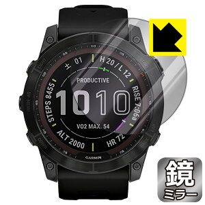 Mirror Shield �K�[�~�� GARMIN fenix 7X Sapphire Dual Power ���{�� ���А�������