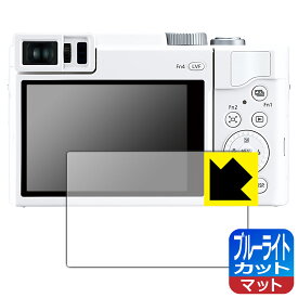 ブルーライトカット【 反射低減 】保護フィルム Panasonic LUMIX TZ95/FZ1000II 日本製 自社製造直販