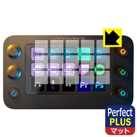 PDA工房 Loupedeck Live S対応 PerfectShield Plus 保護 フィルム [タッチスクリーンボタン用] 反射低減 防指紋 日本製 自社製造直販