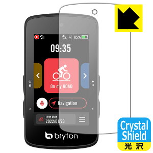 PDA�H�[ bryton Rider 750 SE�Ή� Crystal Shield �ی� �t�B���� ���� ���{�� ���А�������
