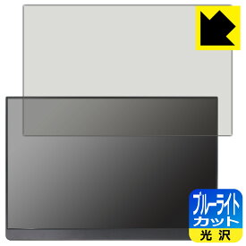 PDA工房 EHOMEWEI 16インチ モバイルモニター LQ-160NW (E160NSL) 対応 ブルーライトカット[光沢] 保護 フィルム 日本製 自社製造直販
