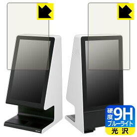 PDA工房 タッチターミナル RZ-A21D 対応 9H高硬度[ブルーライトカット] 保護 フィルム 光沢 日本製 自社製造直販