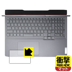 PDA工房 Lenovo LOQ (16APH8 / 16IRH8) 対応 衝撃吸収[反射低減] 保護 フィルム [タッチパッド用] 耐衝撃 日本製 自社製造直販