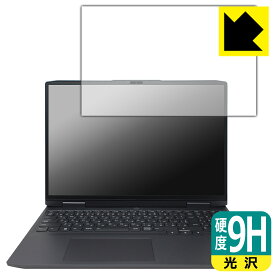PDA工房 Lenovo LOQ (16APH8 / 16IRH8) 対応 9H高硬度[光沢] 保護 フィルム 日本製 自社製造直販