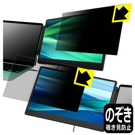 Privacy Shield【 覗き見防止・反射低減 】保護フィルム LAPTOMO 14.1インチ トリプルポータブルモニター S3 日本製 自社製造直販