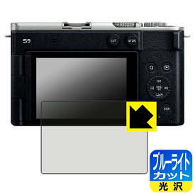 ブルーライトカット【 光沢 】保護フィルム Panasonic LUMIX S1II/S1IIE/S1RII/G99II/GH7/S9/G100D/G9PROII/S5II/S5IIx 日本製 自社製造直販