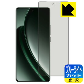 PDA工房 realme GT6 (グローバル版・RMX3851) 対応 ブルーライトカット[光沢] 保護 フィルム [指紋認証対応] 日本製 自社製造直販