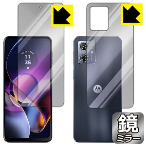 PDAH[ moto g64 5G / moto g64y 5G [Xy[XubN/Vo[u[f] Ή Mirror Shield ی tB [ʃZbg] ~[  { А