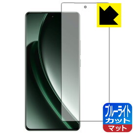 PDA工房 realme GT6 (グローバル版・RMX3851) 対応 ブルーライトカット[反射低減] 保護 フィルム [指紋認証対応] 日本製 自社製造直販