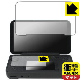 PDA工房 AYANEO FLIP DS 対応 衝撃吸収[反射低減] 保護 フィルム [メイン用/サブ用] 耐衝撃 日本製 自社製造直販