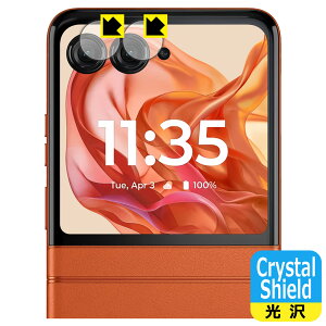 PDAH[ Motorola razr 50 / razr 50s / razr 50d Ή Crystal Shield ی tB [JYp]  { А