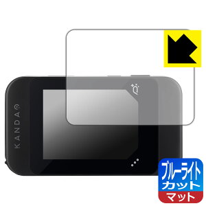 PDA�H�[ KANDAO QooCam EGO �Ή� �u���[���C�g�J�b�g[���˒ጸ] �ی� �t�B���� [3D�J�����^�b�`�X�N���[���p] ���{�� ���А�������