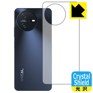 PDA�H�[ Blackview OSCAL TIGER 12 �Ή� Crystal Shield �ی� �t�B���� [�w�ʗp] 3���� ���� ���{�� ���А�������