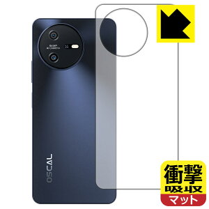 PDA�H�[ Blackview OSCAL TIGER 12 �Ή� �Ռ��z��[���˒ጸ] �ی� �t�B���� [�w�ʗp] �ϏՌ� ���{�� ���А�������