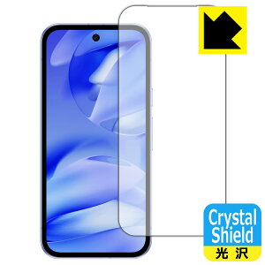 PDAH[ Google Pixel 9a Ή Crystal Shield ی tB [ʗp] [wFؑΉ] [CJȂ] 3  { А