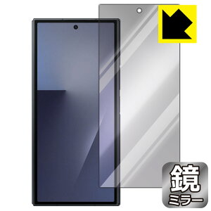 PDA�H�[ Galaxy Z TriFold �Ή� Mirror Shield �ی� �t�B���� [�J�o�[��ʗp] �~���[ ���� ���{�� ���А�������