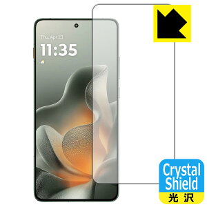 PDA�H�[ Motorola edge 70 �Ή� Crystal Shield �ی� �t�B���� [�w��F�ؑΉ�] [�C���J�������Ȃ���] ���� ���{�� ���А�������