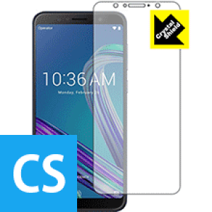 Crystal Shield ASUS ZenFone Max Pro (M1) ZB602KL (3���Z�b�g) ���{�� ���А�������