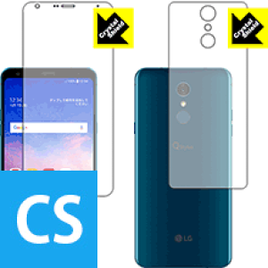 Crystal Shield LG Q Stylus (LM-Q710XM) (ʃZbg) 3Zbg { А