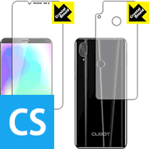Crystal Shield CUBOT X19 (���ʃZ�b�g) ���{�� ���А�������