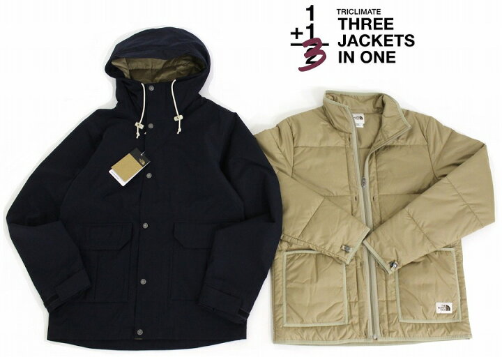 楽天市場】THE NORTH FACE ザ ノースフェイス 3way仕様 FINE PINE 