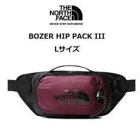 THE NORTH FACE ザ ノースフェイス BOZER HIP PACK III ボザー ヒップパック ウエストポーチ BOYSENBERRY / TNF BLACK Lサイズ 容量3L