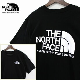 THE NORTH FACE ザ ノースフェイス S/S THROWBACK TEE Tシャツ NSEロゴ メンズ TNF BLACK 黒色