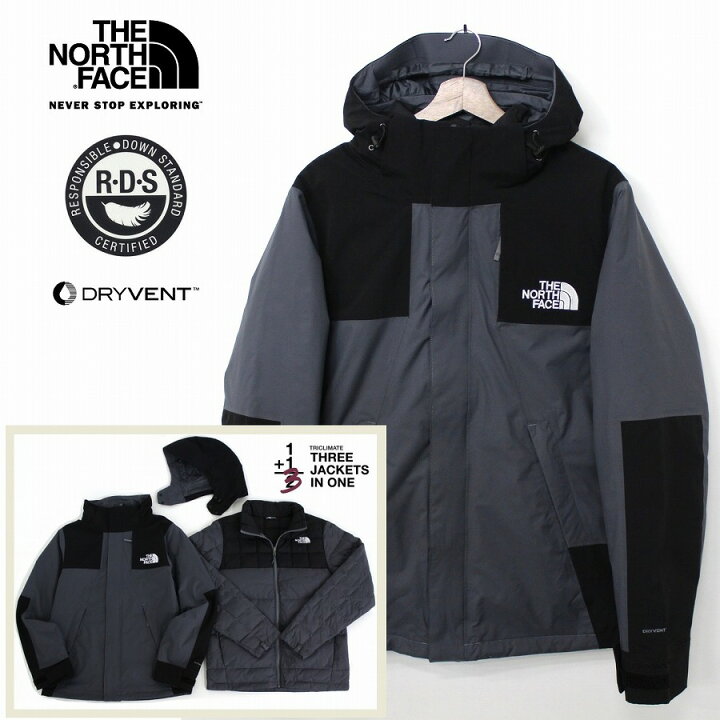 楽天市場】THE NORTH FACE ザ ノースフェイス 3way仕様 BANDON 