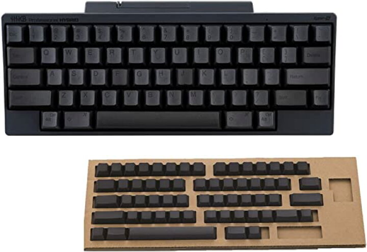 楽天市場】HHKB Professional HYBRID Type-S 英語配列／墨、無刻印キー 