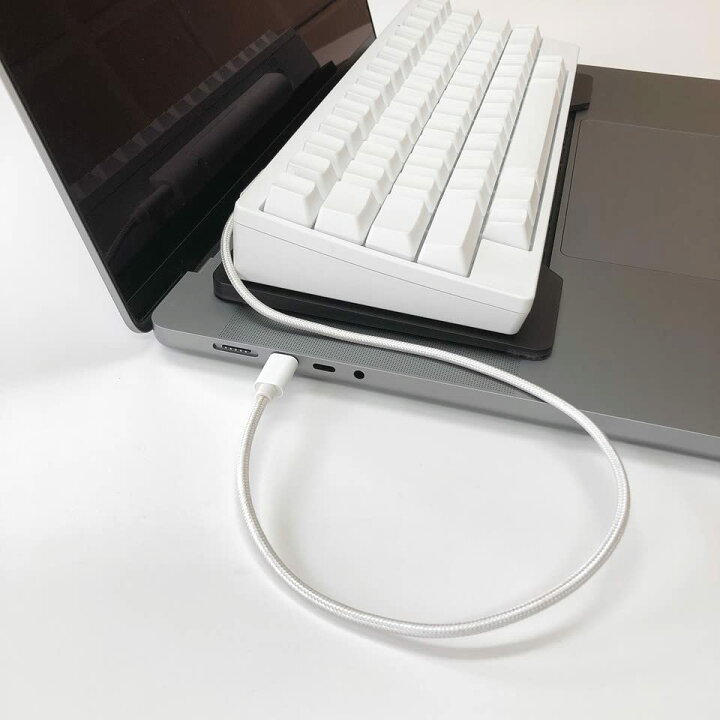 楽天市場】HHKBに最適なUSB Type-Cケーブルに新色ホワイトが登場 