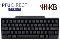 HHKB Professional HYBRID 無刻印／墨（英語配列） Bluetooth ワイヤレス キーボード USB 無線/有線両対…