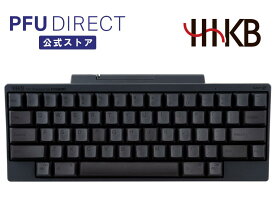 HHKB Professional HYBRID Type-S 英語配列／墨 Bluetooth ワイヤレス キーボード USB 無線/有線両対応 高級 テンキーレス 静音 コンパクト 静電容量無接点 東プレ軸