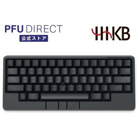 HHKB Studio 英語配列/墨 メカニカルキーボード、ジェスチャーパッド、ポインティングスティック、マウスボタンを搭載、押下圧45g