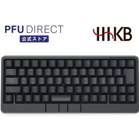 HHKB Studio 日本語配列/墨 メカニカルキーボード、ジェスチャーパッド、ポインティングスティック、マウスボタンを搭載、押下圧45g