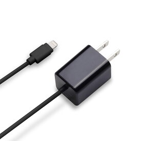 アウトレット Apple MFi認証 Lightning コネクタ対応 コンパクトAC充電器 1A 1.2m ブラック PG-MFILGAC01BK【コンパクト　コネクタ　MFi　Lightning 充電器】