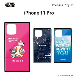 アウトレット iPhone11Pro ケース カバー STAR WARS スター・ウォーズ BB-8 ピンク ネイビー 紺 ブルー 青 ストラップホール 耐衝撃 強化ガラス 飛散防止 iPhone11 Pro iPhone 11Pro iPhone 11 Pro アイフォン イレブン プロ