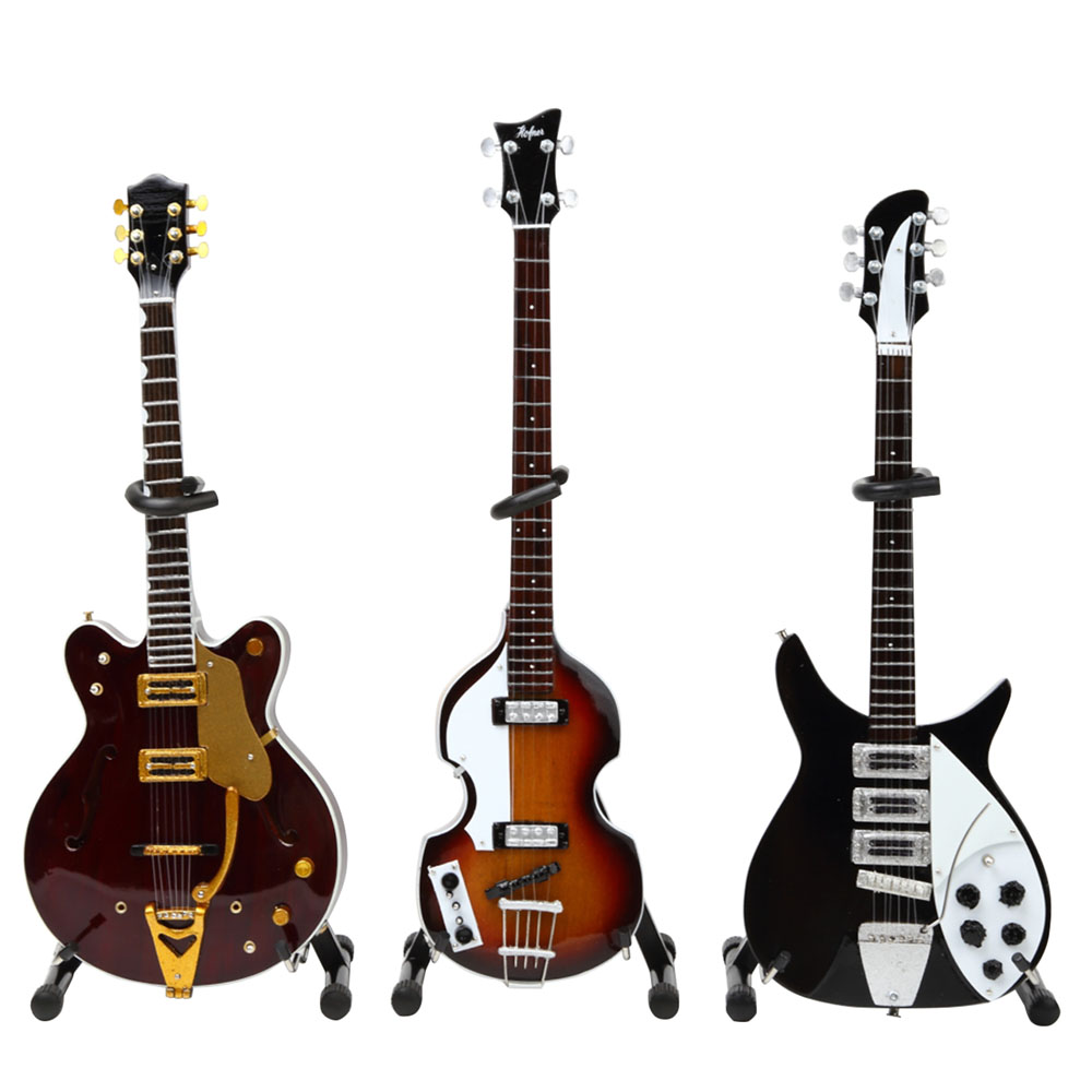 THE BEATLES ザ・ビートルズ (デビュー60周年記念 ) - Fab Four Guitar ミニチュア・セット / ミニチュア楽器 【公式  / オフィシャル】 | PGS