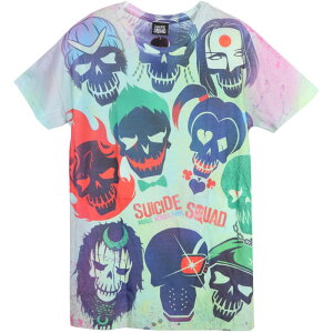 SUICIDE SQUAD �X�[�T�C�h�X�N���b�h (���J 10���N ) - POSTER SUBLIMATION / ���B���e�[�W / T�V���c / �����Y �y���� / �I�t�B�V�����z