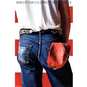 BRUCE SPRINGSTEEN �u���[�X�X�v�����O�X�e�B�[�� (26' US Tour �L�O ) - Born in the USA / �|�X�^�[ �y���� / �I�t�B�V�����z
