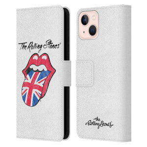 ROLLING STONES ���[�����O�X�g�[���Y - UK Tongue ���U�[�蒠�^ / Apple iPhone�P�[�X �y���� / �I�t�B�V�����z
