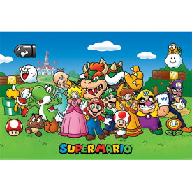 SUPER MARIO スーパーマリオ - Characters / ポスター 【公式 / オフィシャル】